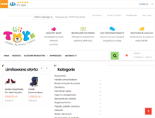 Tablet Screenshot of fifi-toys.com